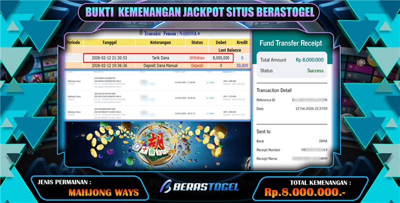 SLOT BERASTOGEL CUAN LUNAS