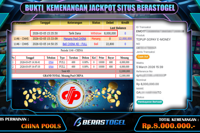 MENANG CHINA POOLS BERASTOGEL