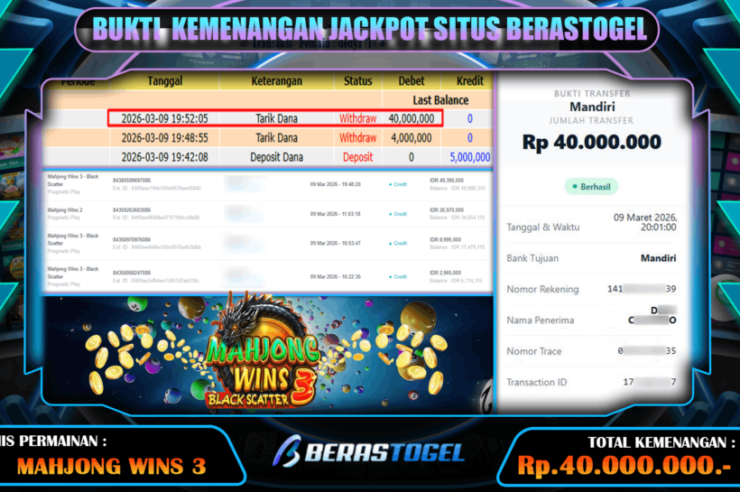 CUAN MAHJONG WINS BERASTOGEL