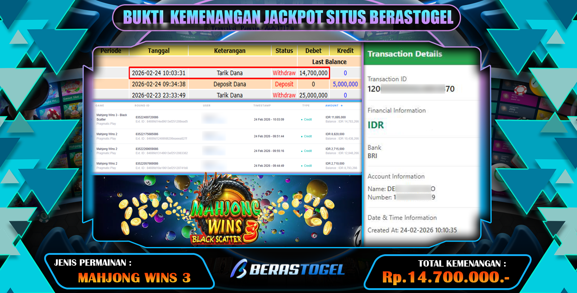 TIDAK PERNAH ZONK PETANITOTO