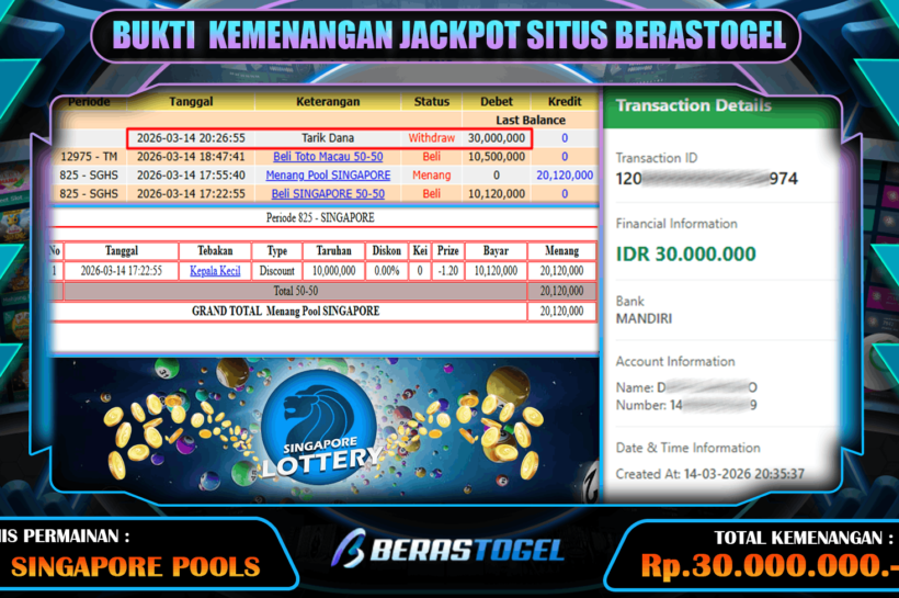 ANTI ZONK SINGAPORE BERASTOGEL