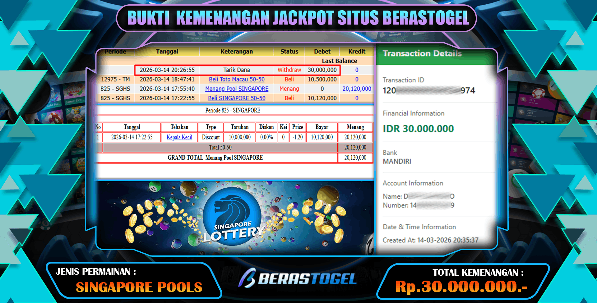 ANTI ZONK SINGAPORE BERASTOGEL