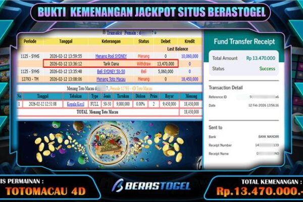 ANTI KALAH JACKPOT BERASTOGEL