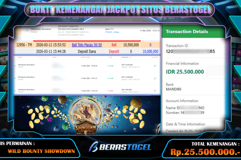 PAUS WILD BOUNTY BERASTOGEL