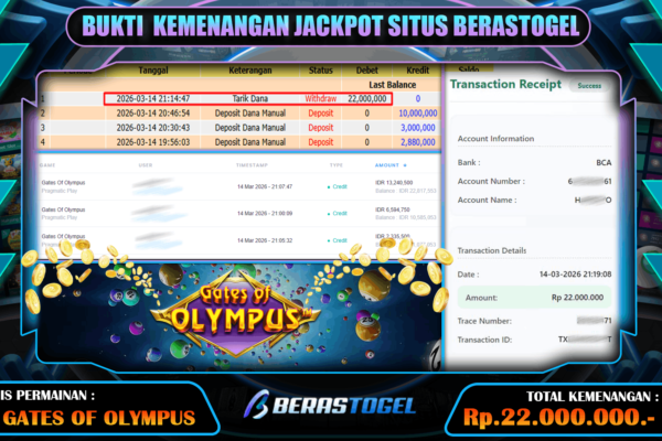 GACOR SLOT OLYMPUS BERASTOGEL