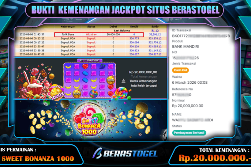 GACOR BONANZA 1000 BERASTOGEL