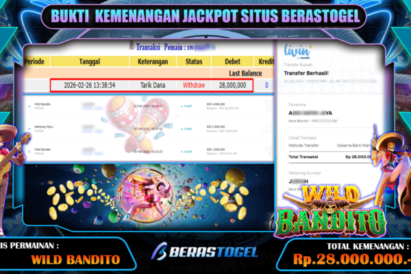 KEMENANGAN WILD BANDITO BERASTOGEL