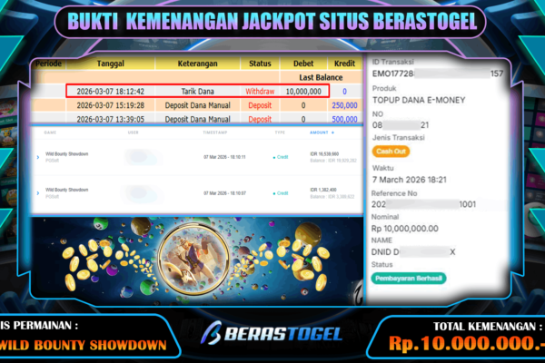 GACOR BANGET SHOWDOWN BERASTOGEL