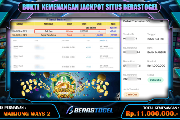 GOKIL MAHJONG WAYS BERASTOGEL