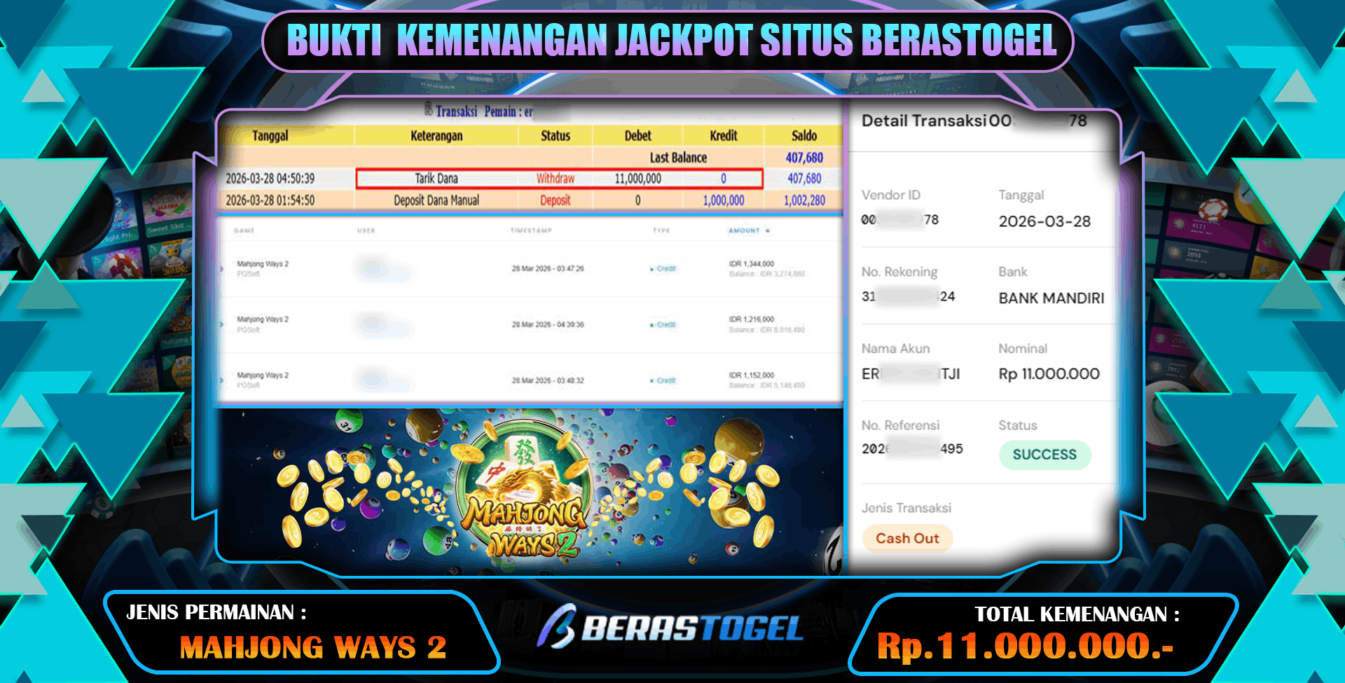 GOKIL MAHJONG WAYS BERASTOGEL