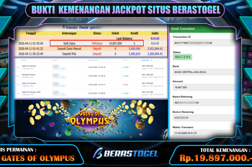 JP BERSAMA GATES OF OLYMPUS BERASTOGEL