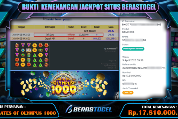 CUAN TERUS OLYMPUS BERASTOGEL
