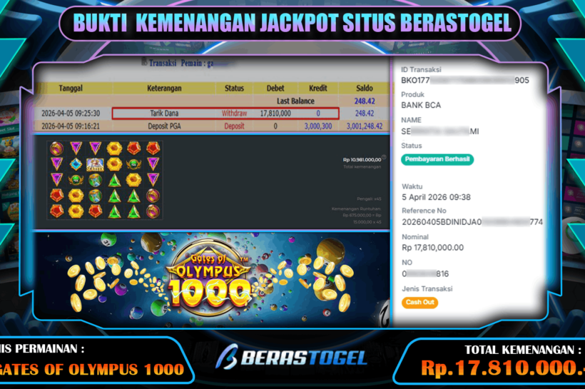 CUAN TERUS OLYMPUS BERASTOGEL