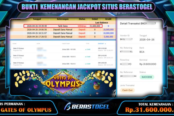 JACKPOT PAUS SLOT BERASTOGEL