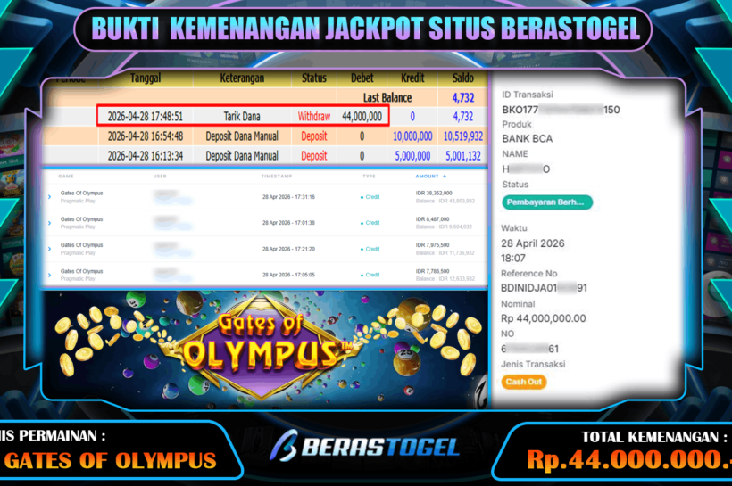 HASIL SLOT BUKTI PEMBAYARAN