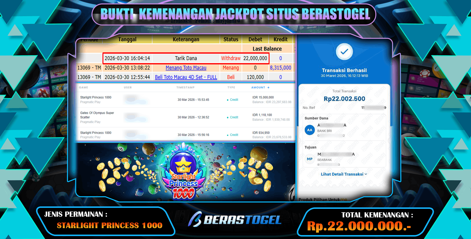BUKTI GAME TERBAIK BERASTOGEL