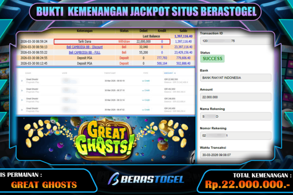 PEMBUKTIAN SLOT GACOR BERASTOGEL