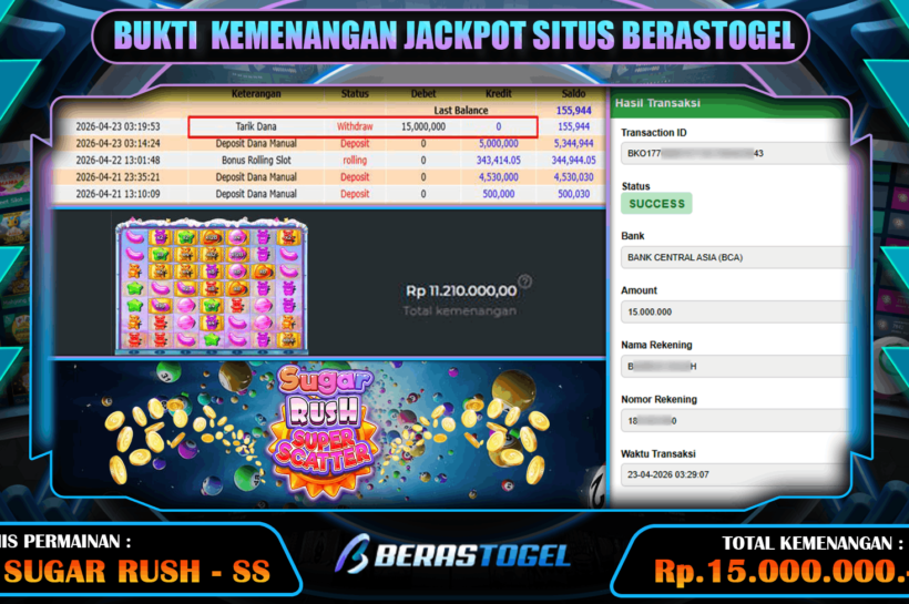 MENANG SLOT SUGAR RUSH